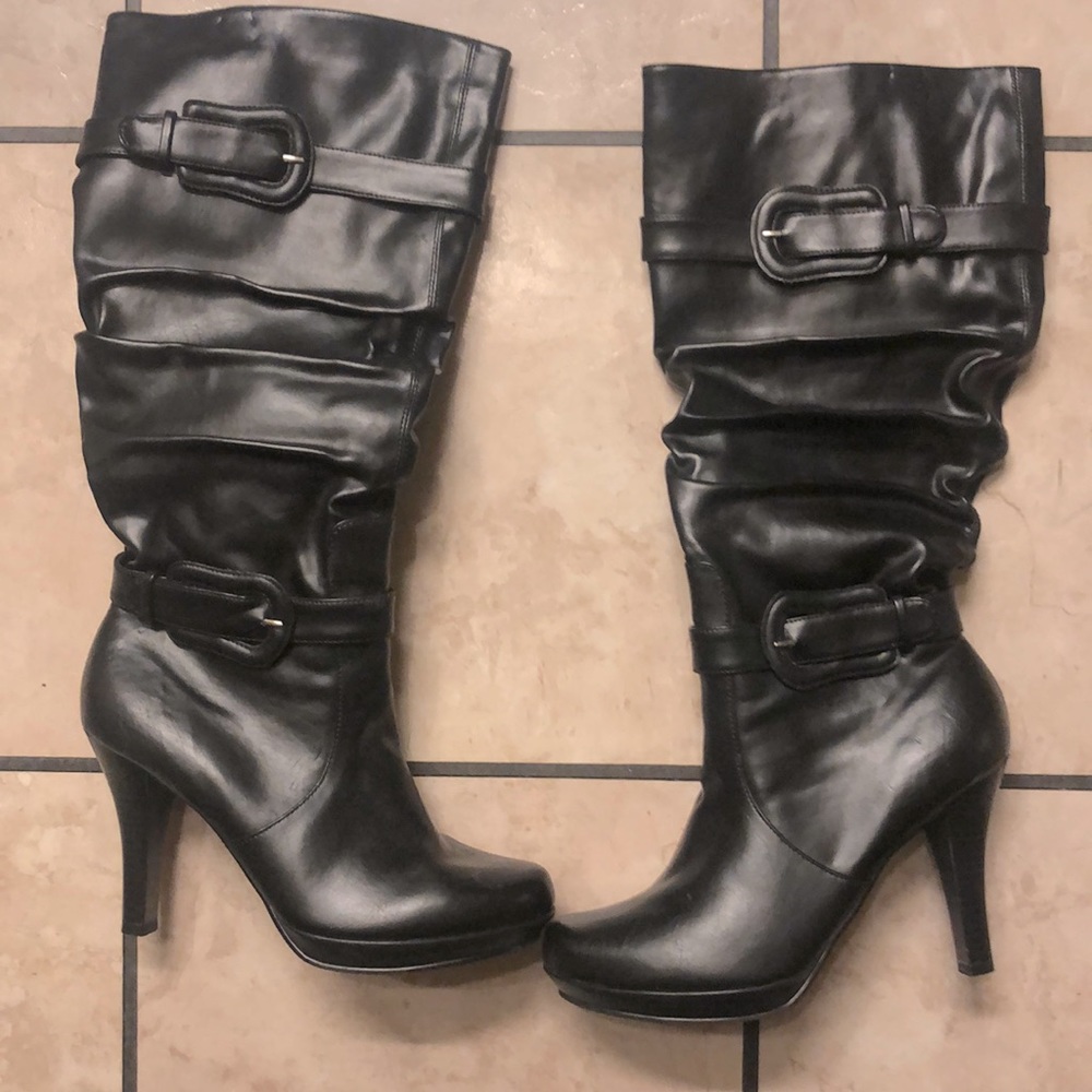 Black boots